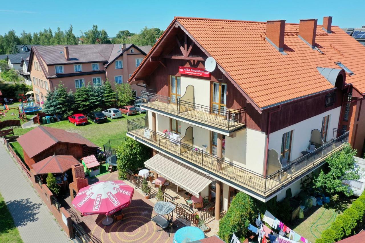 Villa Tropikana Łeba Exteriör bild